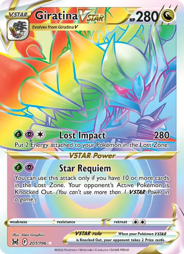Giratina VSTAR, 201/196