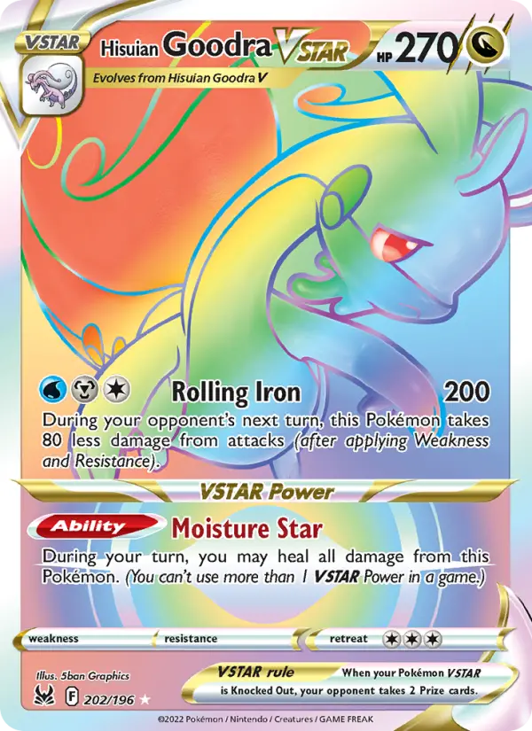 Hisuian Goodra VSTAR, 202/196
