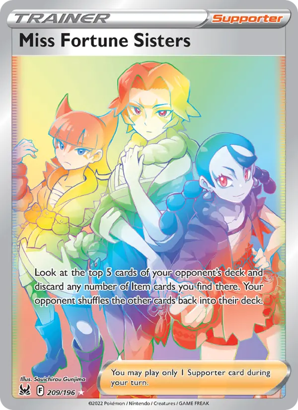 Miss Fortune Sisters, 209/196