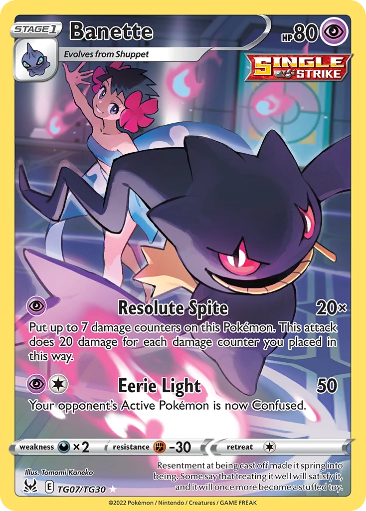 Banette, TG07/TG30