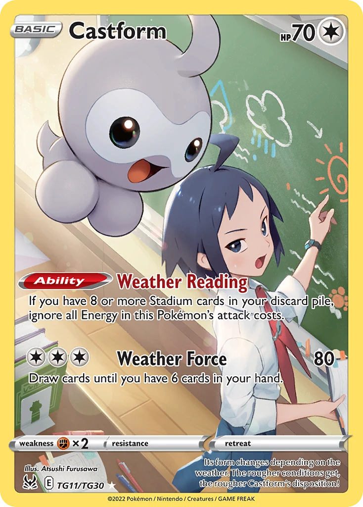 Castform, TG11/TG30