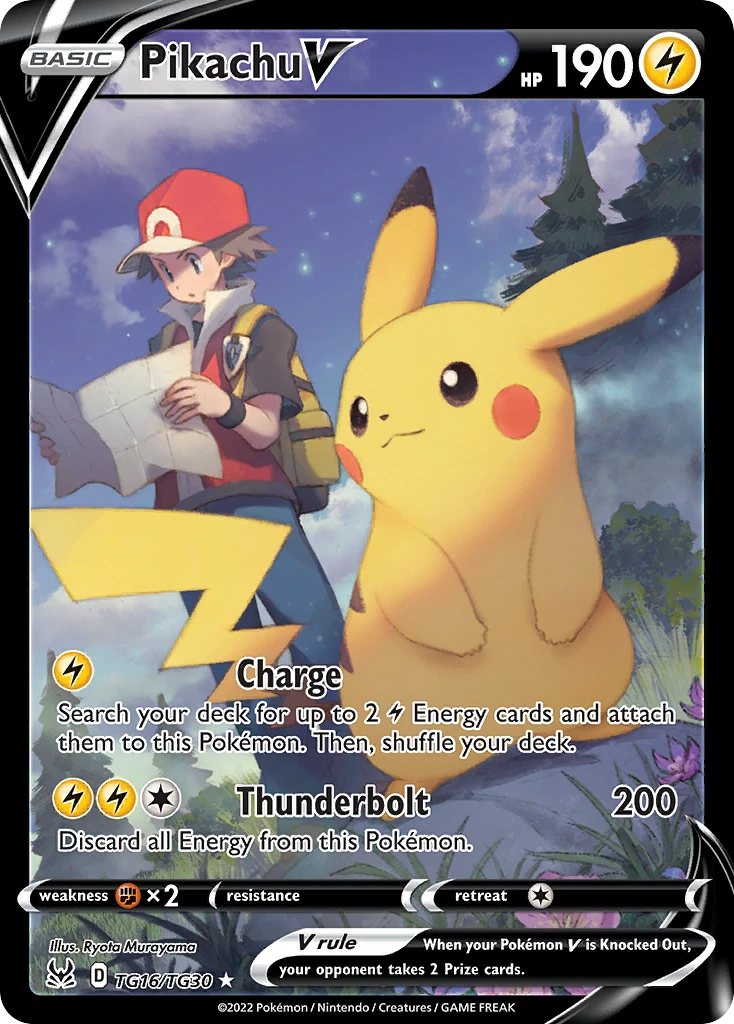 Pikachu V, TG16/TG30