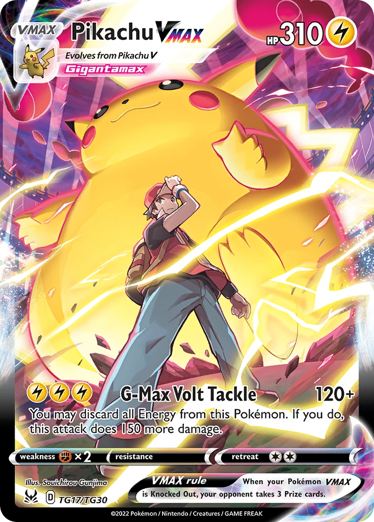 Pikachu VMAX, TG17/TG30