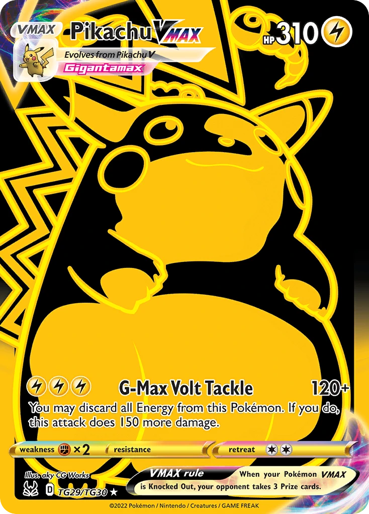 Pikachu VMAX, TG29/TG30