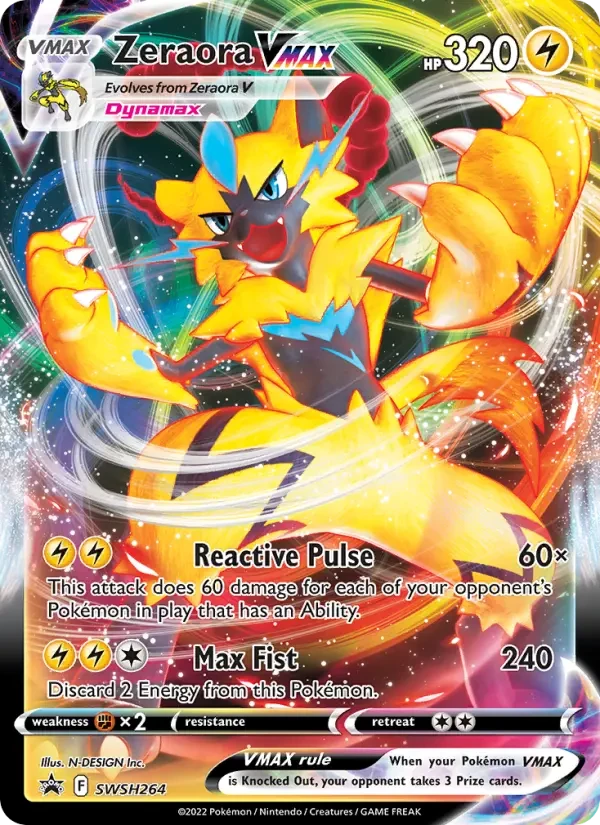 Zeraora VMAX, SWSH264