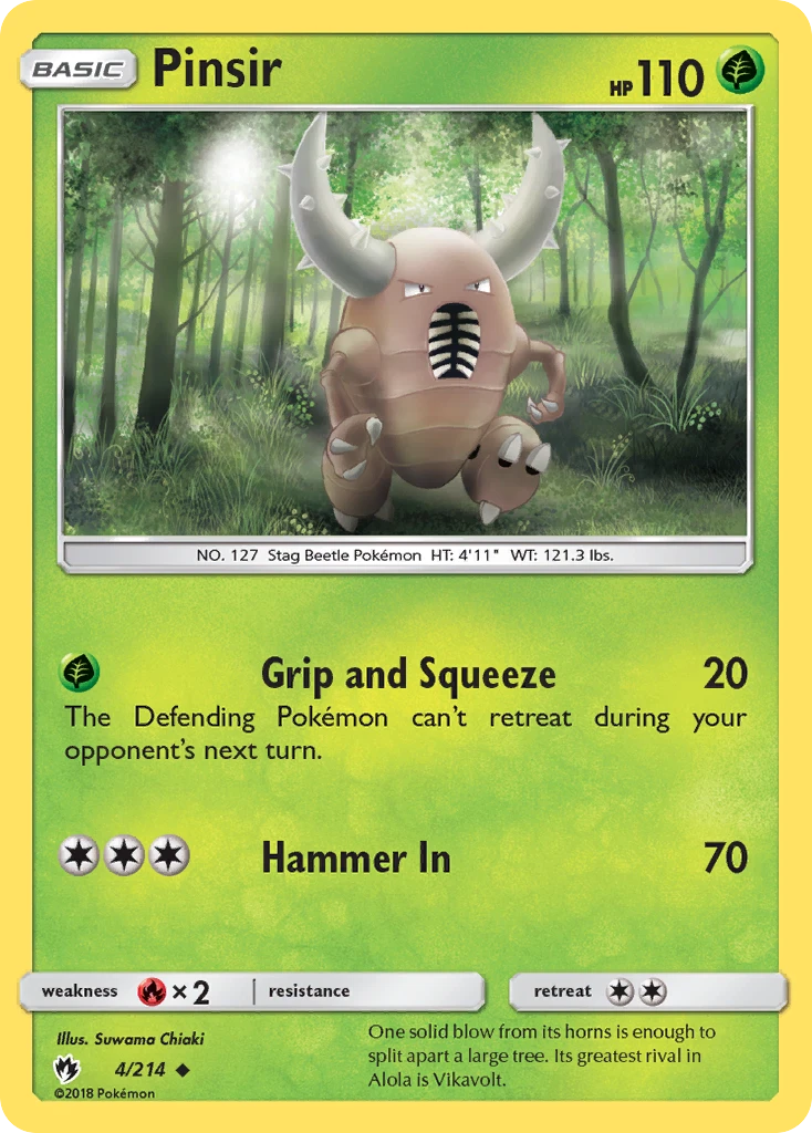 Pinsir, 004/214