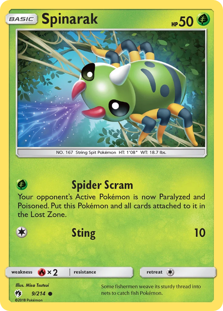 Spinarak, 009/214
