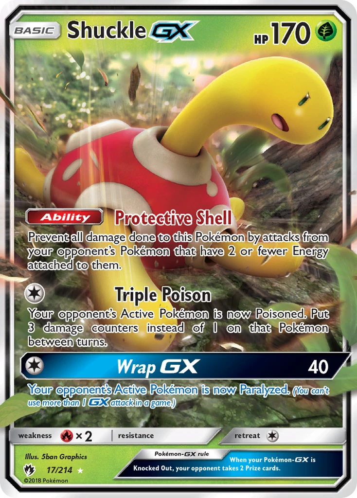 Shuckle-GX, 017/214