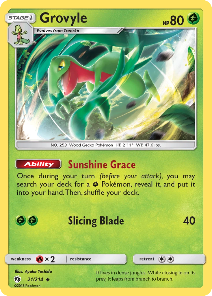 Grovyle, 021/214