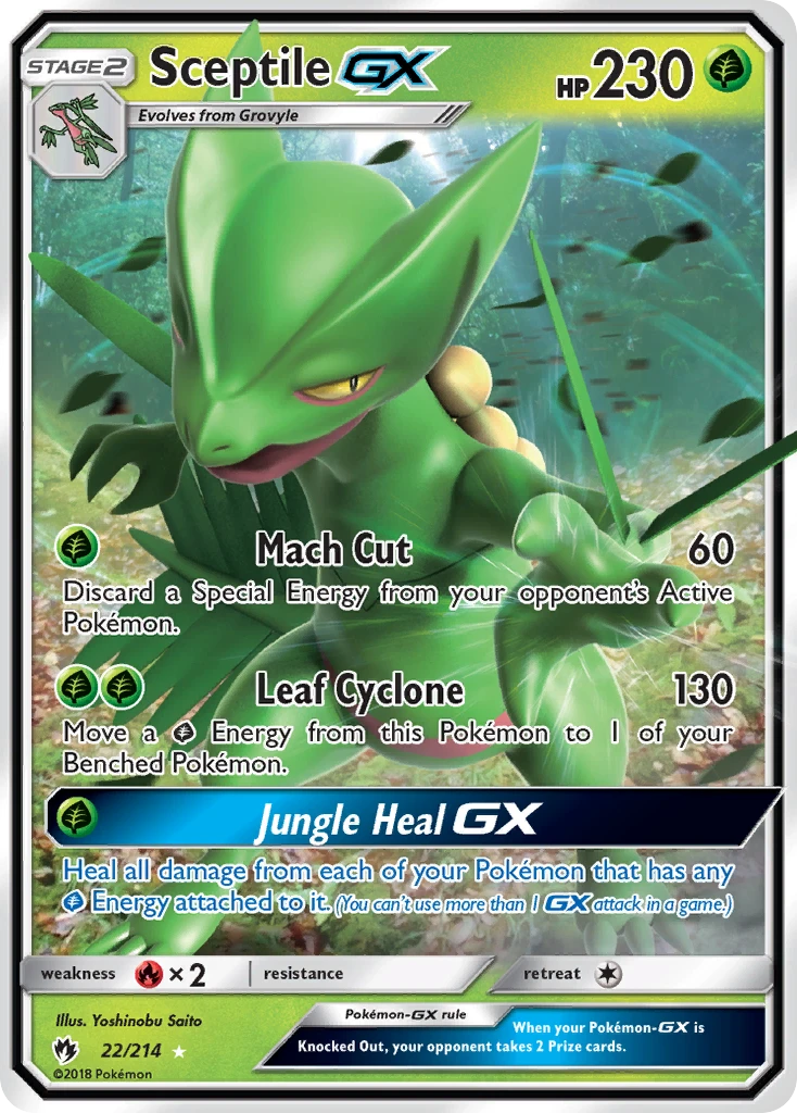 Sceptile-GX, 022/214