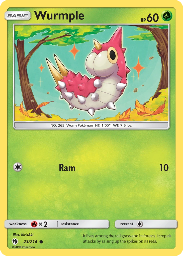 Wurmple, 023/214