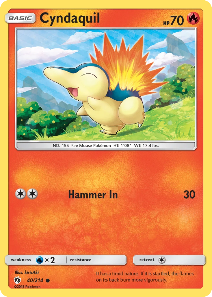 Cyndaquil, 040/214