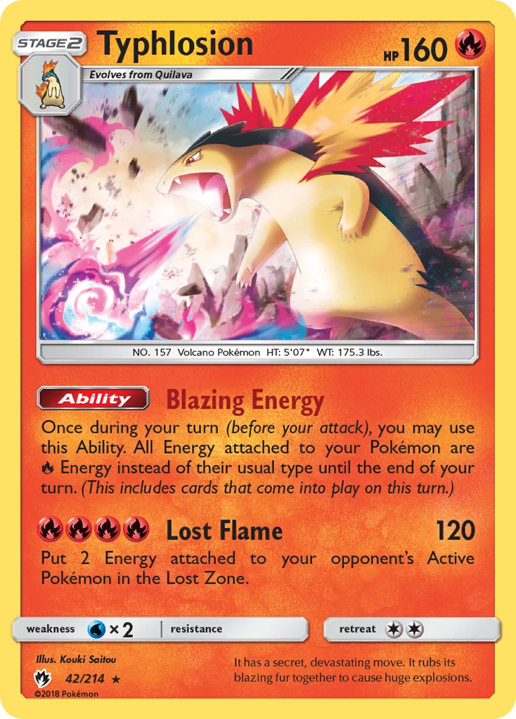 Typhlosion, 042/214