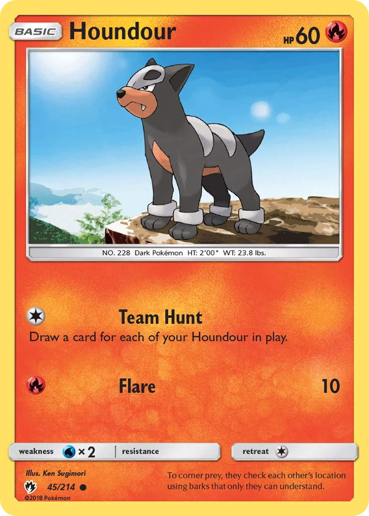 Houndour, 045/214