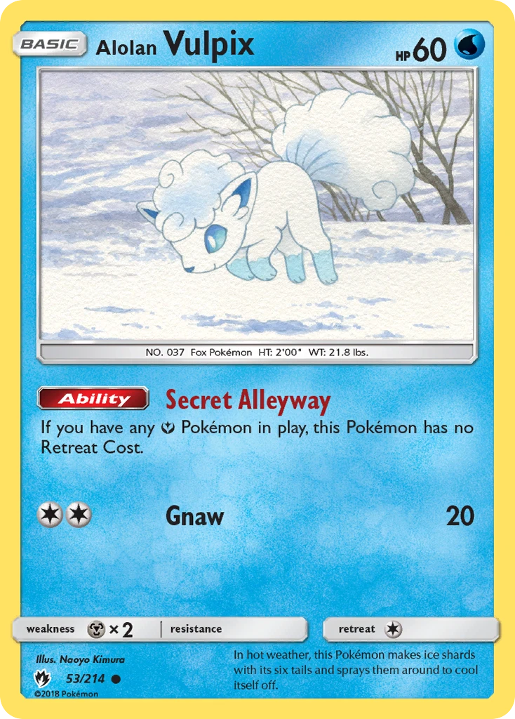 Alolan Vulpix, 053/214