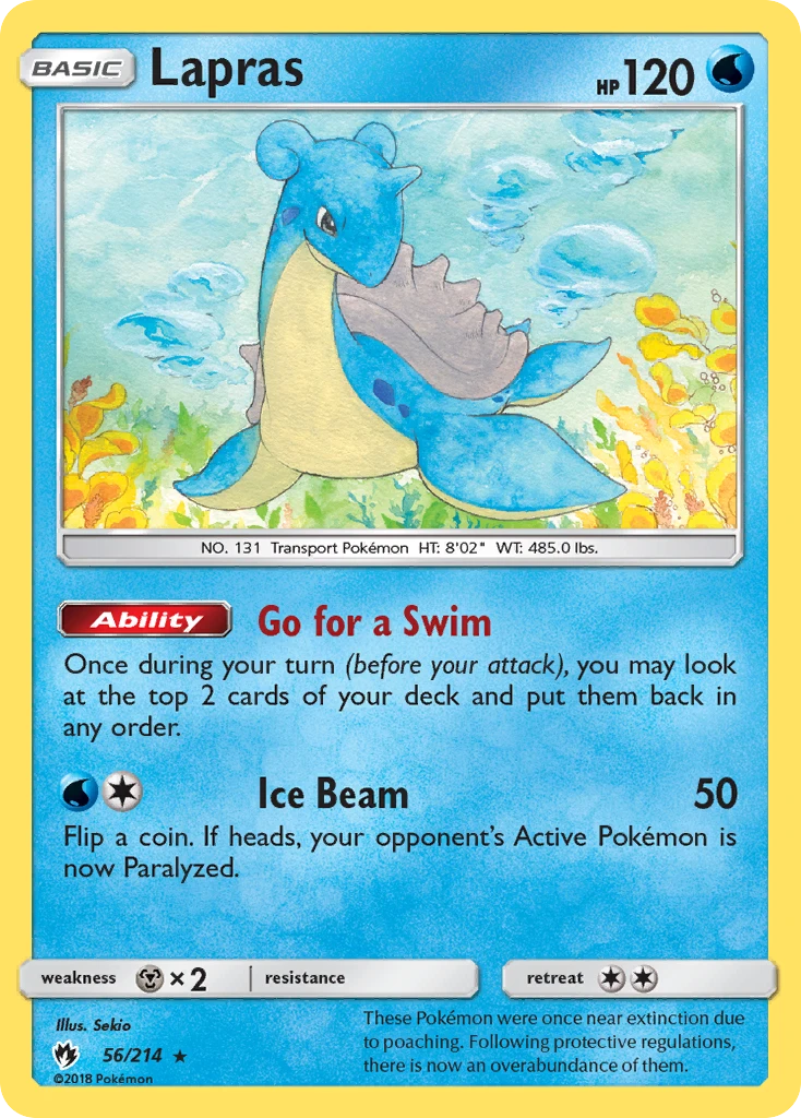 Lapras, 056/214