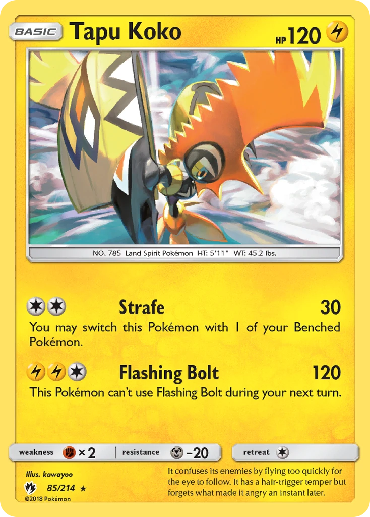 Tapu Koko, 085/214