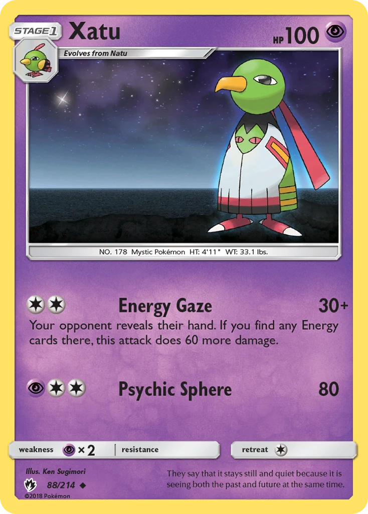 Xatu, 088/214