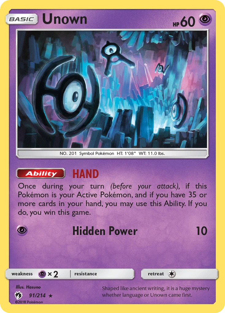 Unown, 091/214
