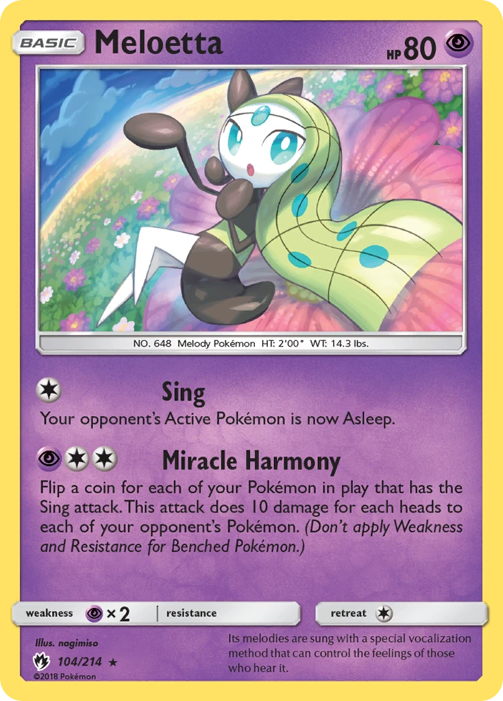 Meloetta, 104/214
