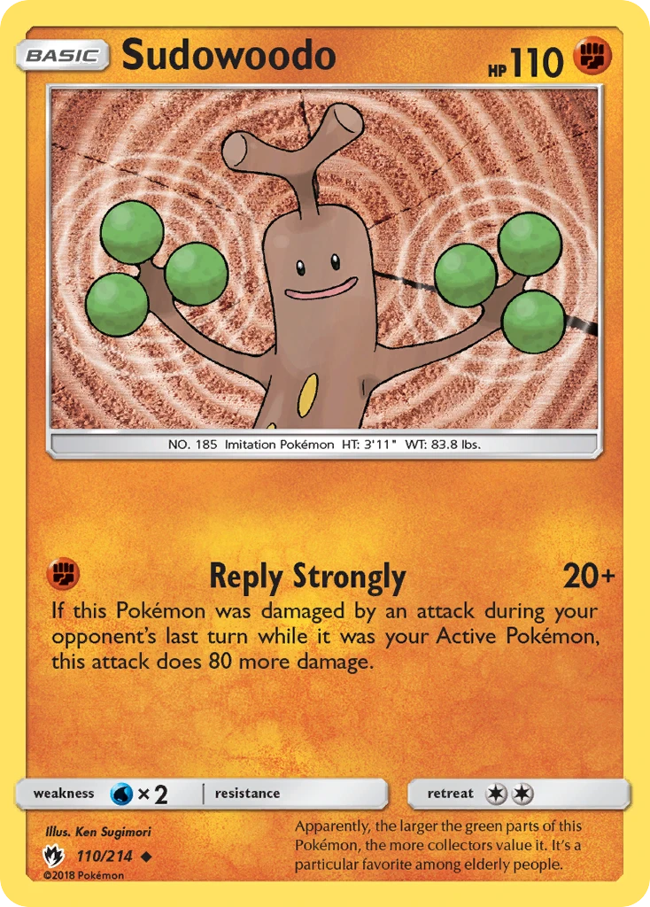 Sudowoodo, 110/214