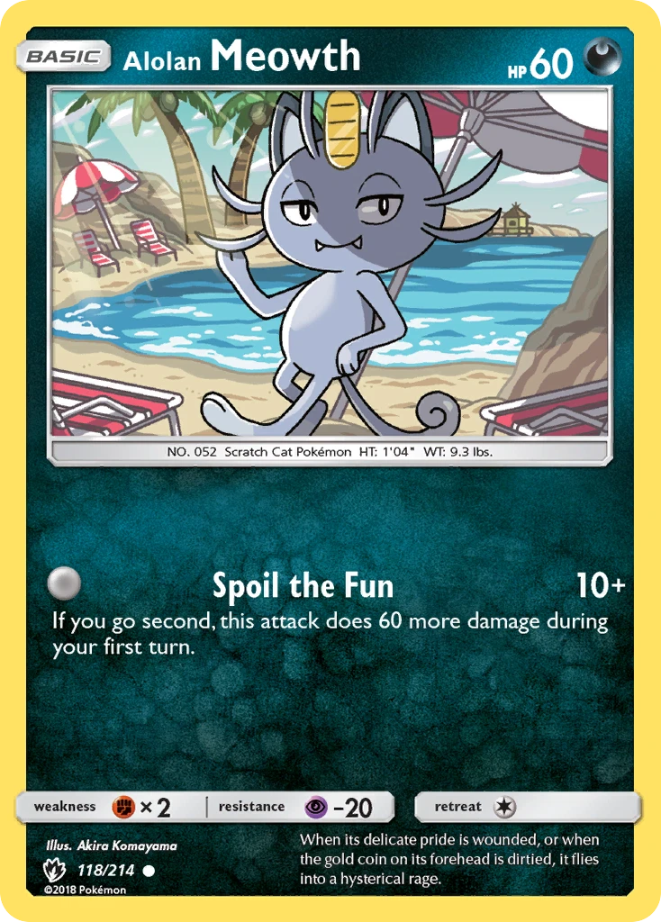 Alolan Meowth, 118/214
