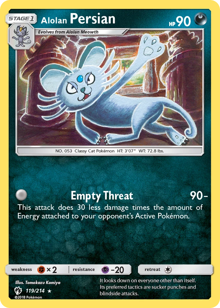 Alolan Persian, 119/214