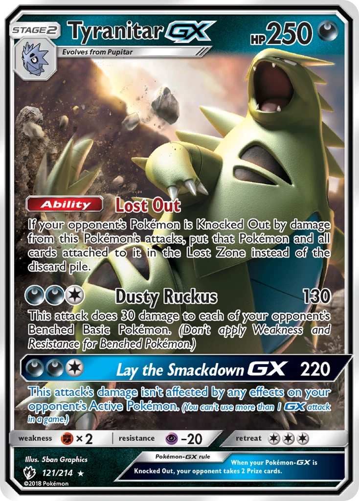 Tyranitar-GX, 121/214
