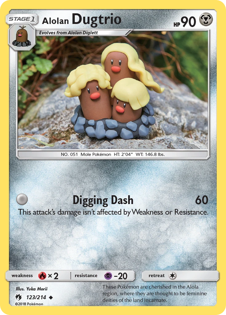 Alolan Dugtrio, 123/214