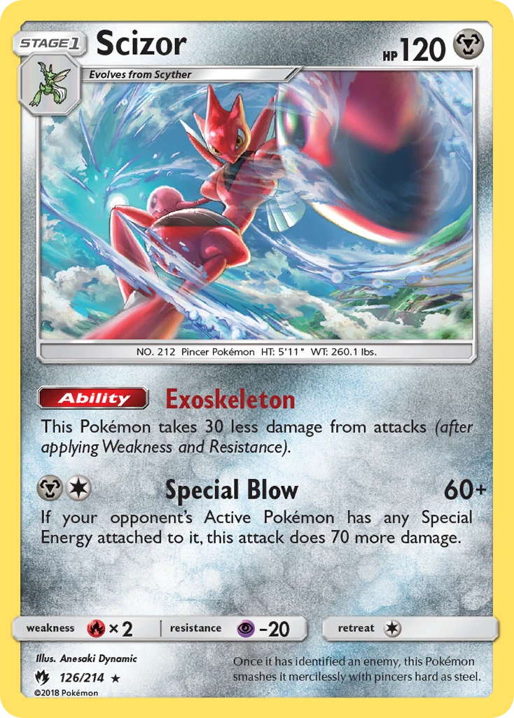 Scizor, 126/214