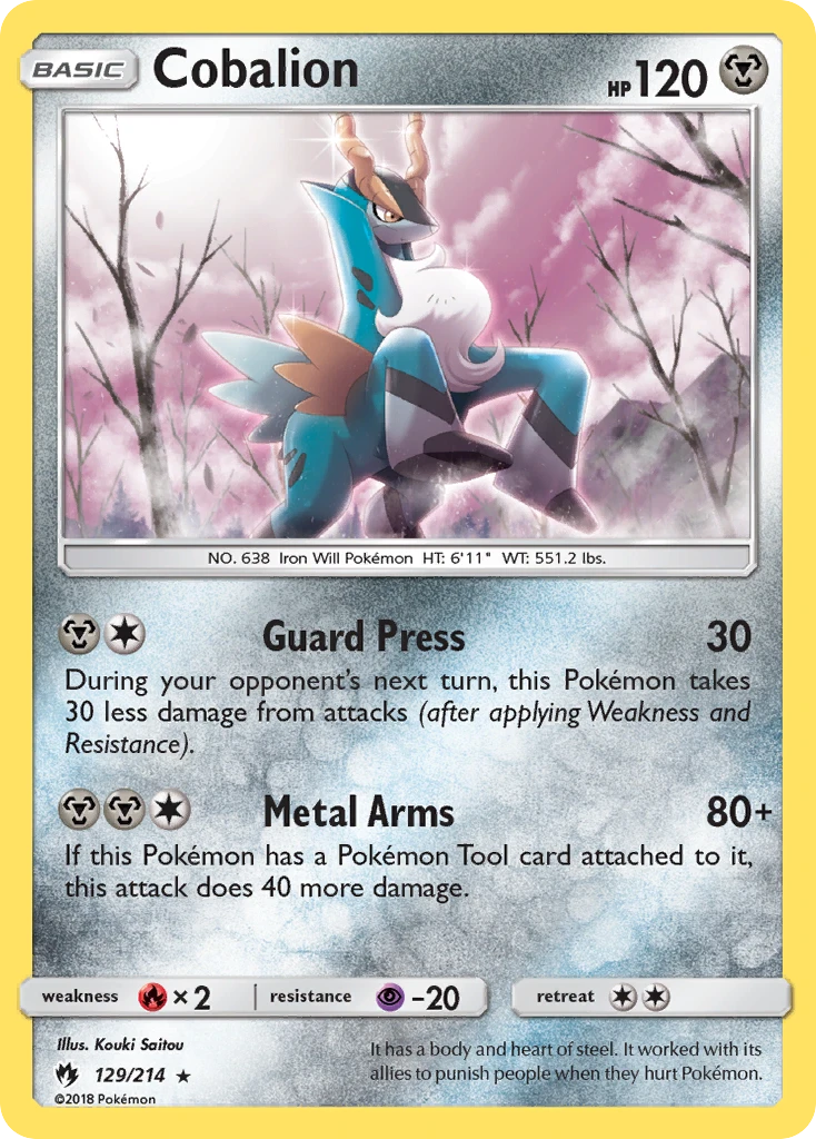 Cobalion, 129/214