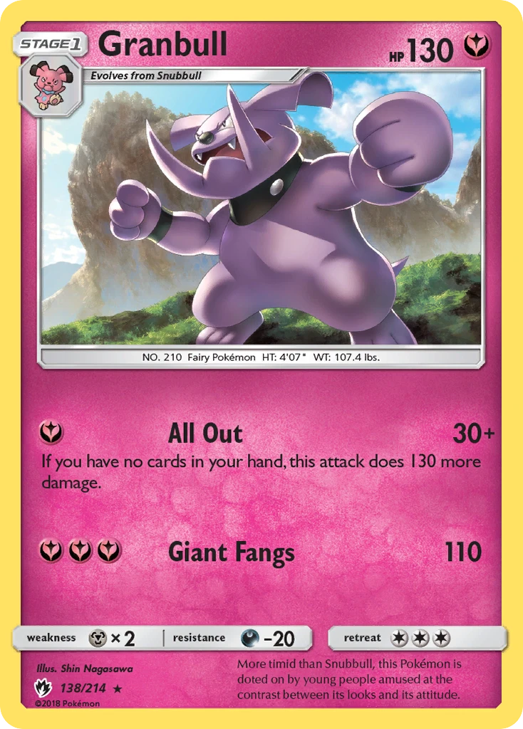 Granbull, 138/214