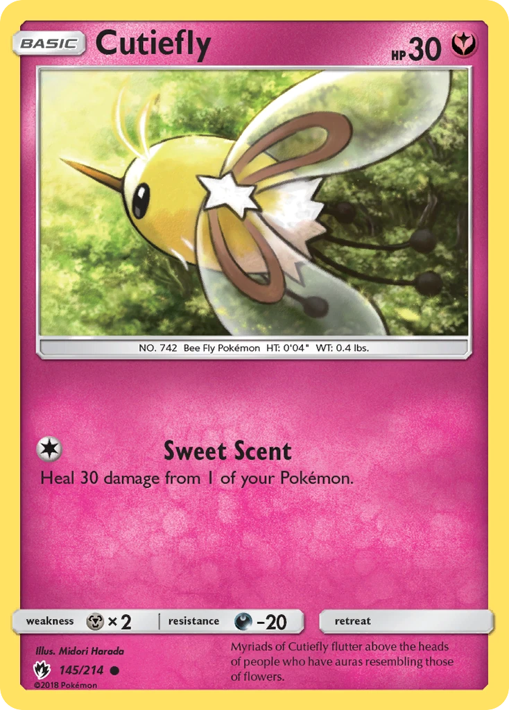 Cutiefly, 145/214