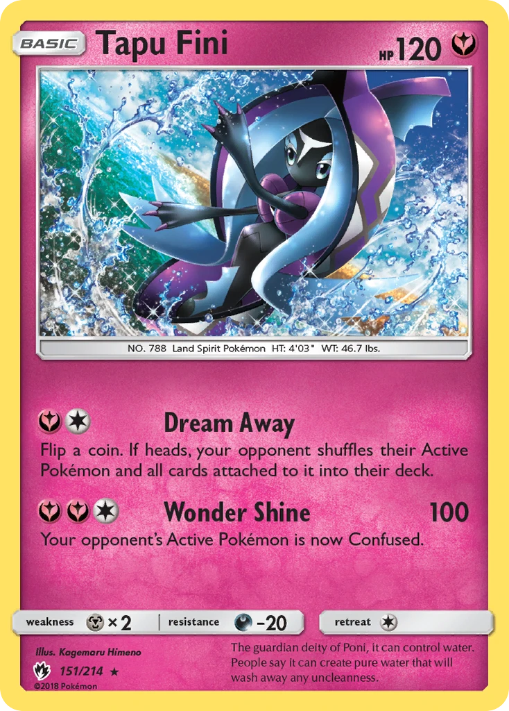 Tapu Fini, 151/214