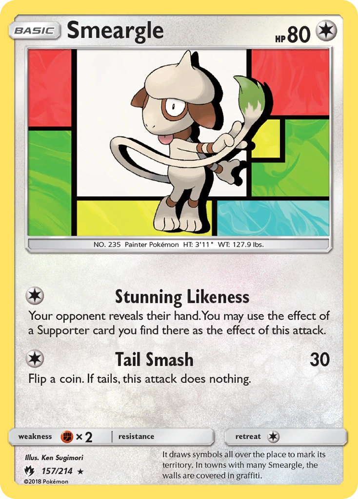 Smeargle, 157/214