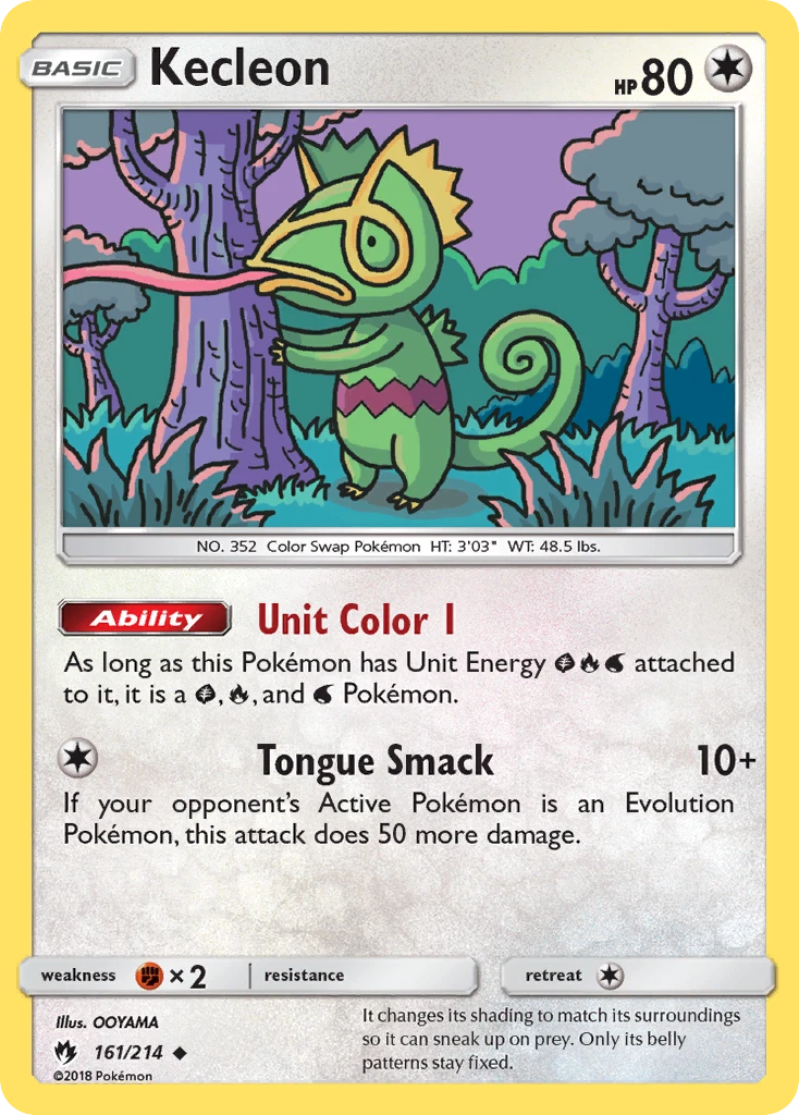 Kecleon, 161/214