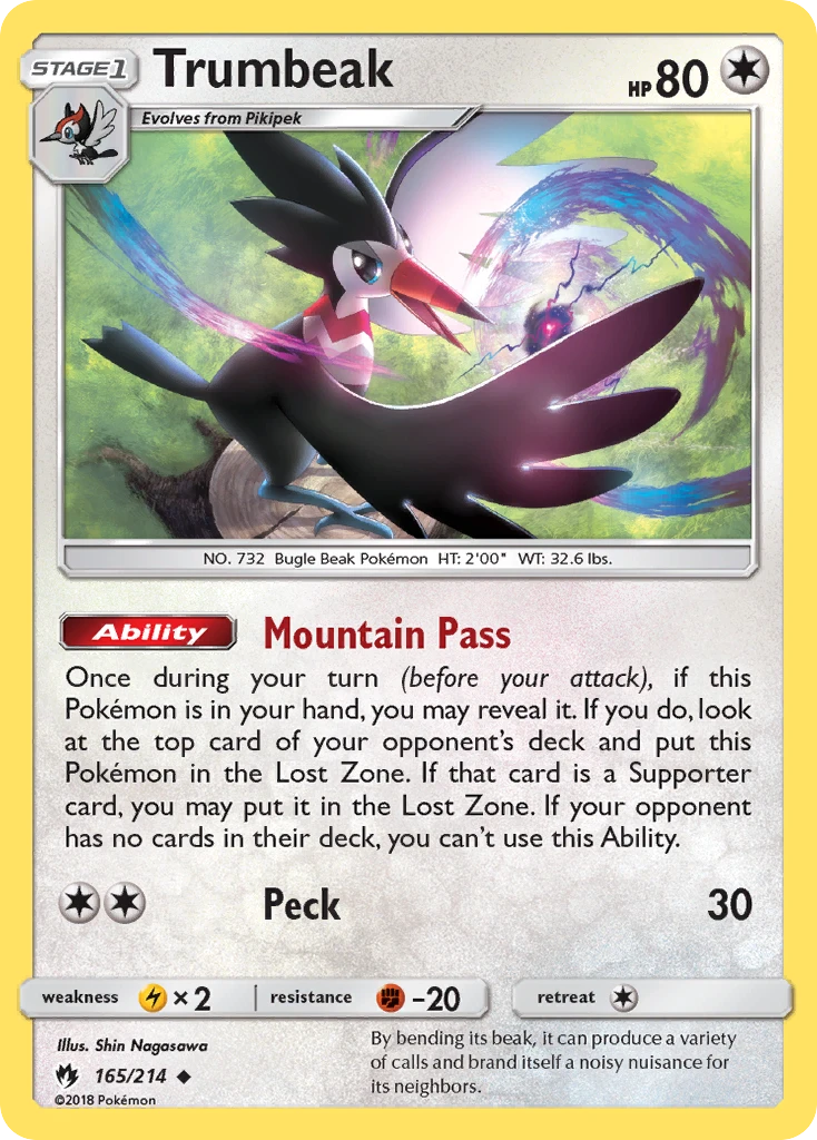 Trumbeak, 165/214