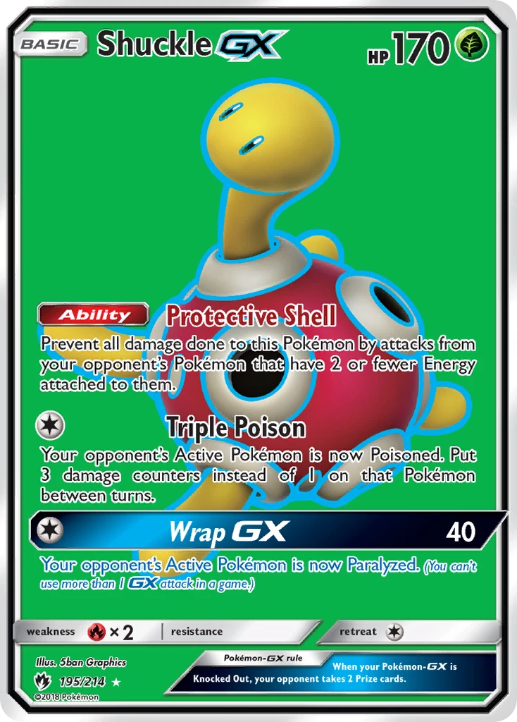 Shuckle-GX, 195/214