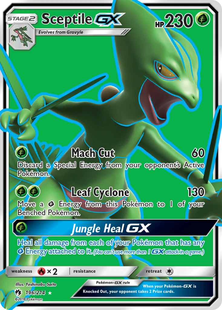 Sceptile-GX, 196/214