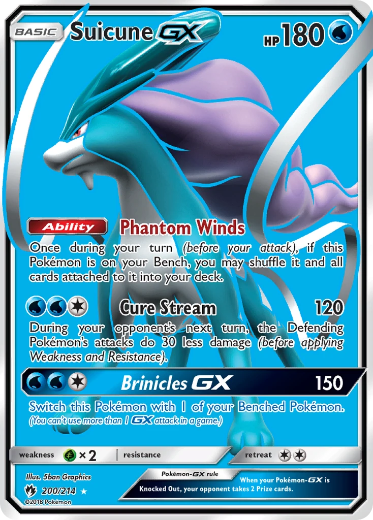 Suicune-GX, 200/214