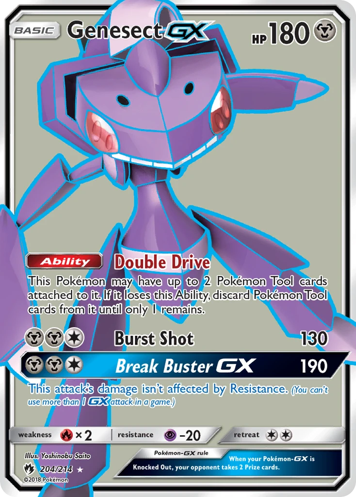 Genesect-GX, 204/214
