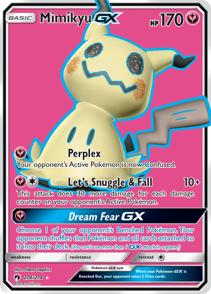 Mimikyu-GX, 206/214