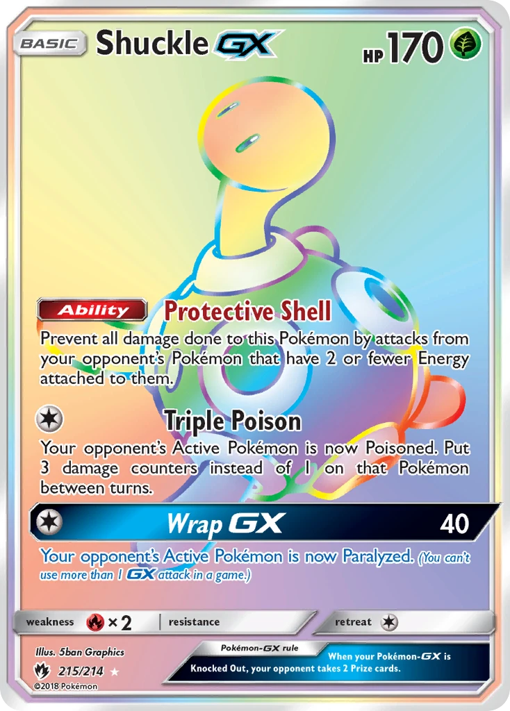 Shuckle-GX, 215/214