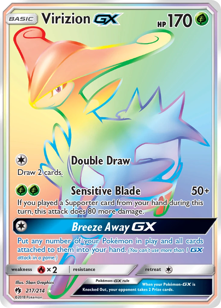 Virizion-GX, 217/214