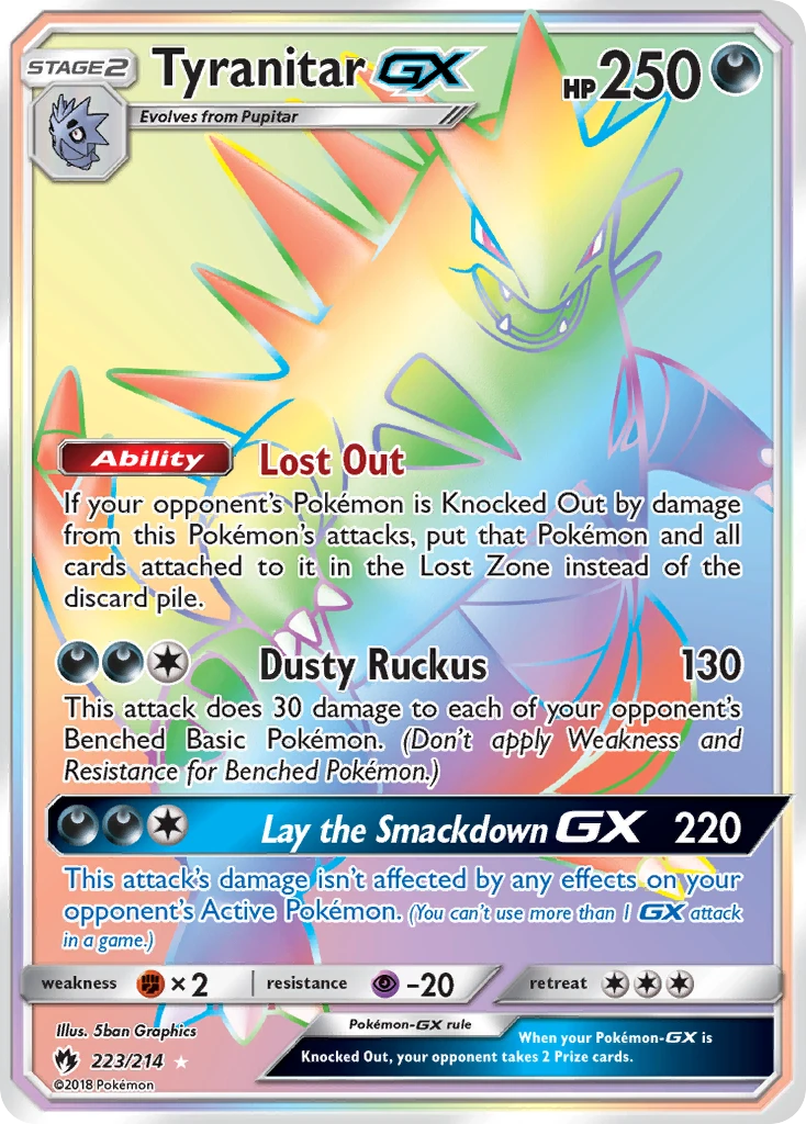 Tyranitar-GX, 223/214