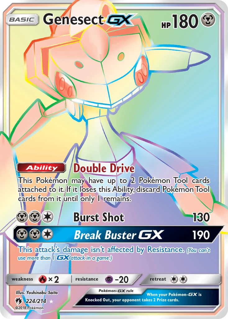 Genesect-GX, 224/214