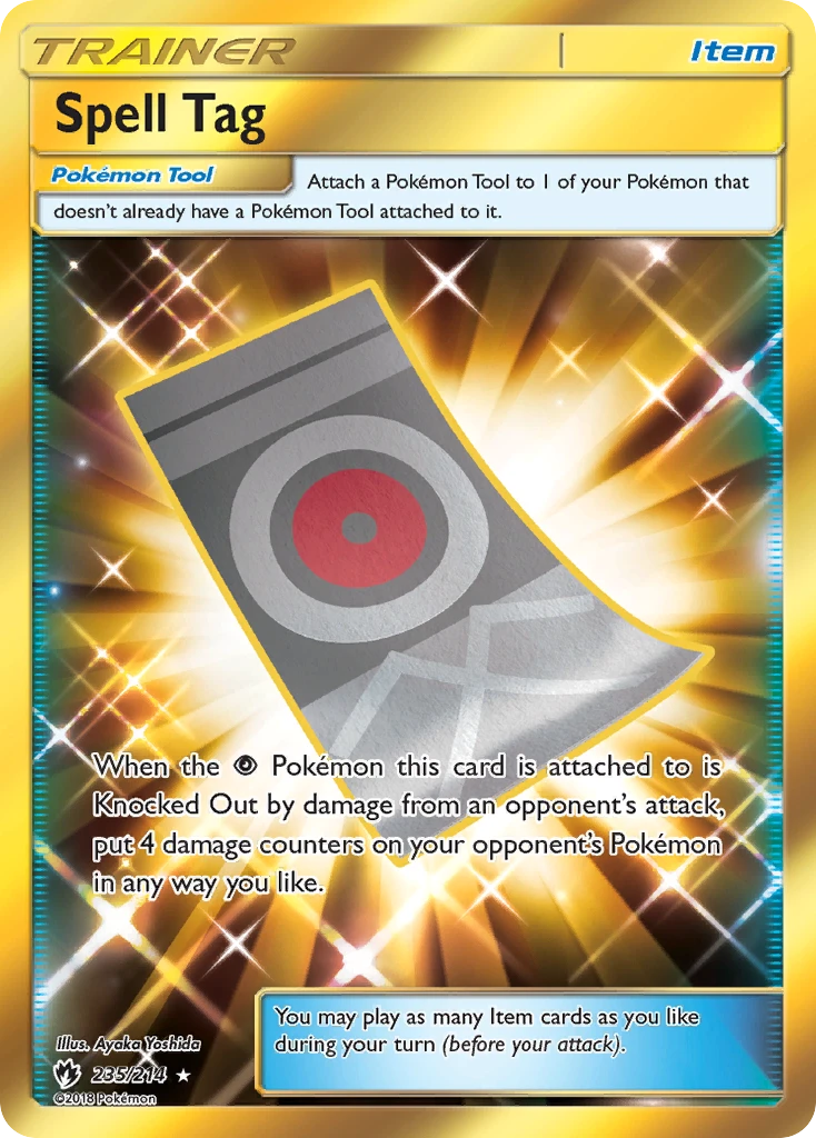 Spell Tag, 235/214