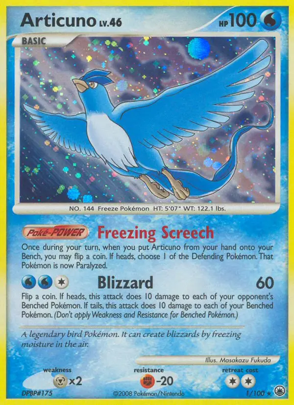 Articuno, 1/100