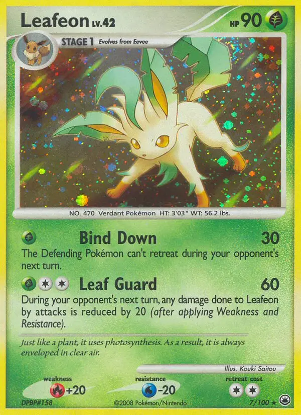 Leafeon, 7/100