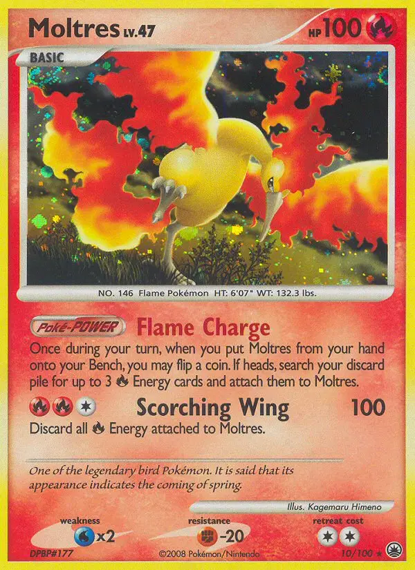 Moltres, 10/100